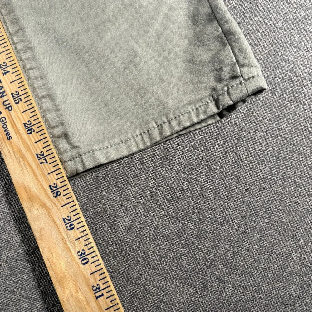 Banana Republic Travel Jean Mens 34x30 (Fits 34x28) Sage Green Athletic Stretch